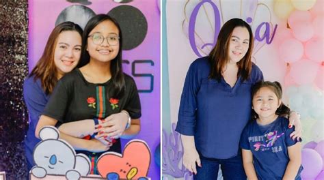quia barretto|Claudine Barretto celebrates birthday of daughters Sabina and Quia .